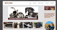 Desktop Screenshot of jtleather.com